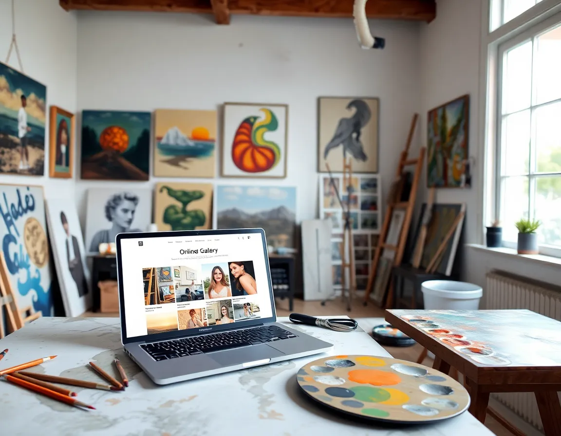 Selge kunst på nett: Guide for gallerier og kunstnere