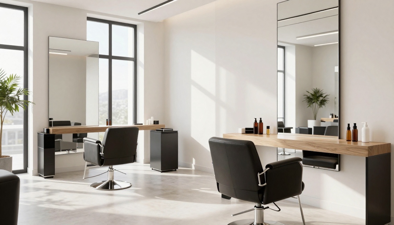 Nettside for frisører