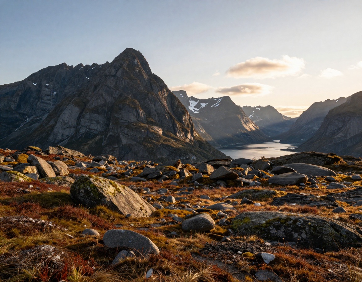 Soloppgang over Lifjell